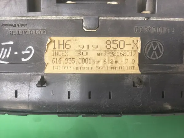Quadro strumenti VAG Golf Mk3 Vento OEM 1H6919850X image 3