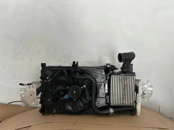 KOMPLET CHŁODNIC Z BELKĄ RENAULT CLIO IV 214106473R 144963014R image 2