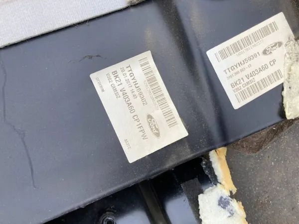 Vis de paroi cabine Ford Transit Custom OEM bk21v403A60 image 8