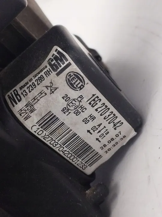 OPEL ASTRA III H Oikea Etuvalaisin OEM 13239289 image 4