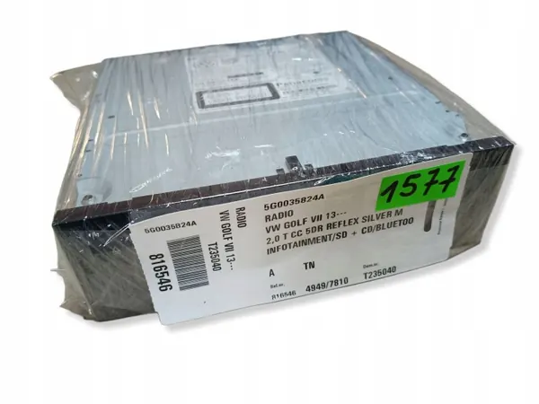 Gebruikte OEM EA0300016A Radio CD SD MMI voor VW Golf VII image 4