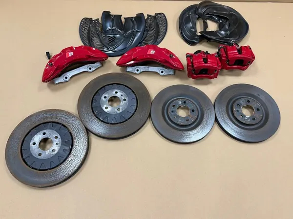 Pinças Discos Pastilhas Audi S6 C8 S7 OEM 4M0615301BF image 2
