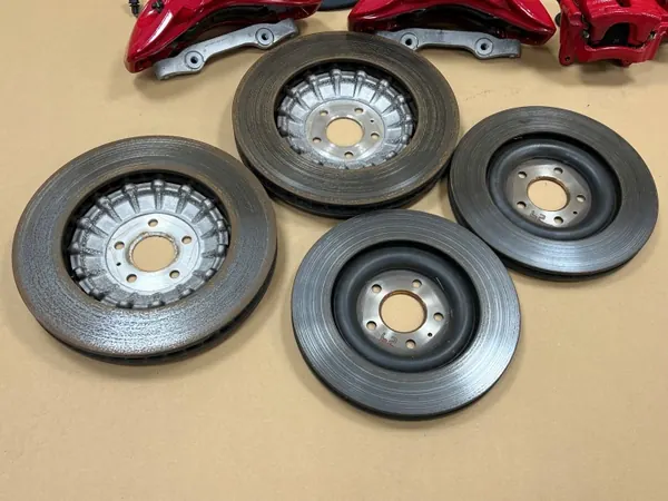 Pinças Discos Pastilhas Audi S6 C8 S7 OEM 4M0615301BF image 6