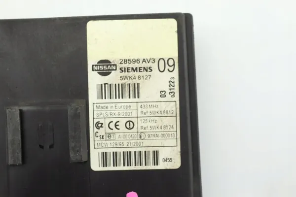 Módulo Conforto OEM 28596AV309 Nissan Primera P12 image 3