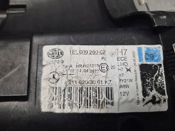 Voorkant Rechts Koplamp - MERCEDES E KLASSE W211 LIFT H7 image 9