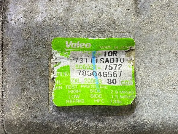 Compressore A/C Subaru Forester SG 2008 73111SA010 image 6