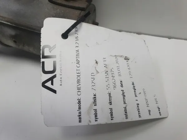 Arrancador Chevrolet Captiva 3.2 V6 OEM 96673023 image 7