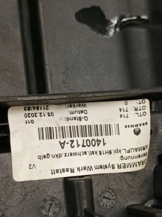 Accoudoir cuir OEM 1400712A pour Mercedes CLA II image 4