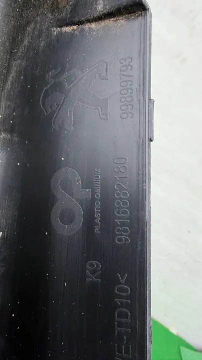 Spoiler OEM 9816882180 para Peugeot Rifter Delantero image 3