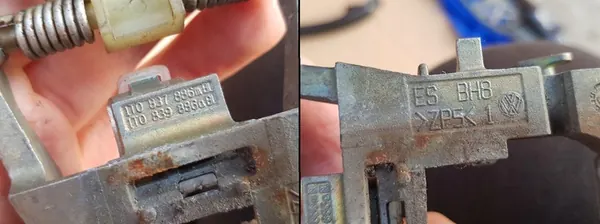 Takaoikea ovenkahva / VW Touran I 2003-2015 / LC9Z image 2