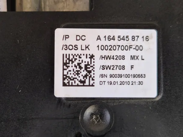 Mercedes W164 Stuurhoeksensor OEM 1645458716 image 7