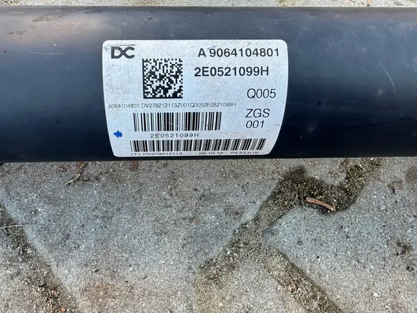 VW CRAFTER MAXI 2.0 TDI Eixo de Transmissão A9064104801 image 2