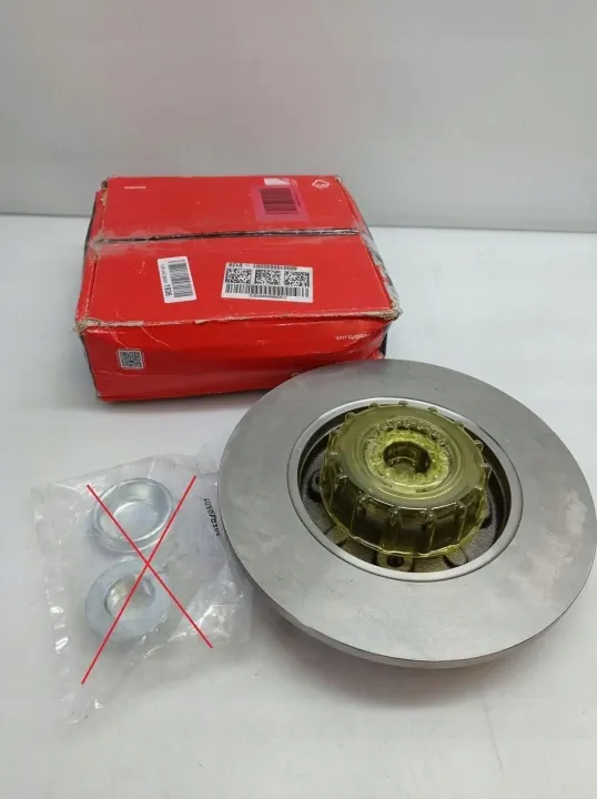 Discos de travão Brembo 08.9512.27 traseiros - Usados image 6