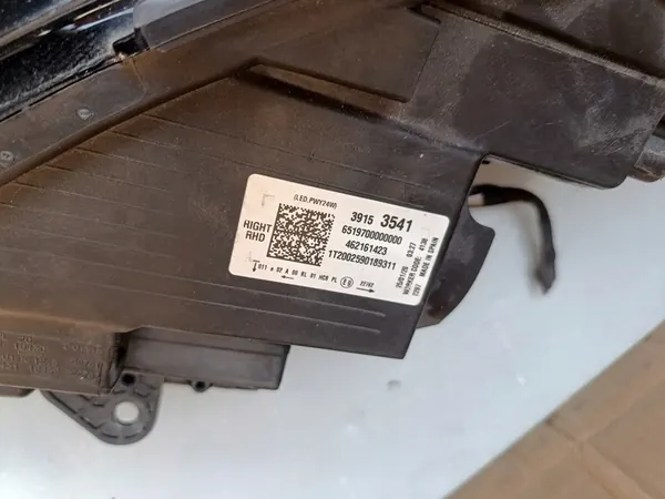 OPEL CROSSLAND X 17r - Oikea Etu FULL LED Lamppu 39153541 image 5