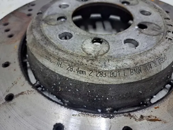 Disco de Freio Dianteiro BMW E82 E90 E93 M3 Esquerdo Direito 2283801 image 2