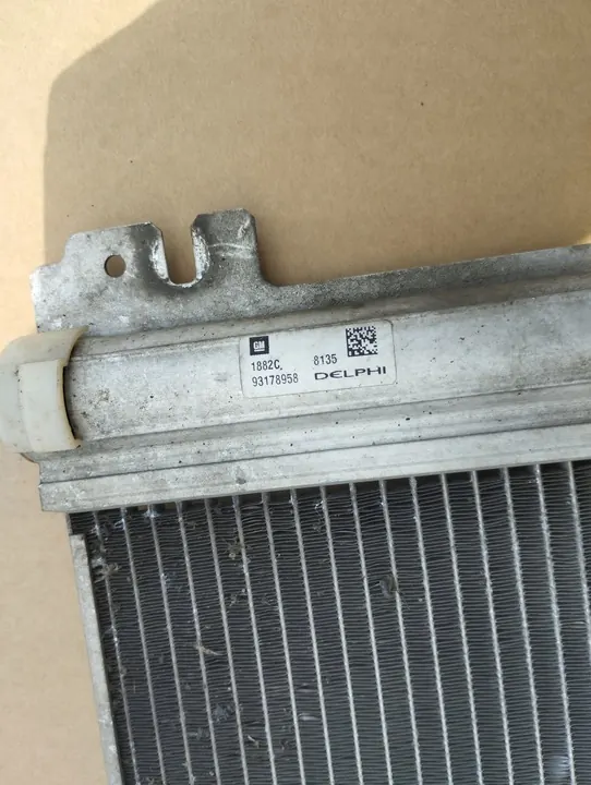 Ilmastointikondensaattori Opel Zafira B Astra H image 3