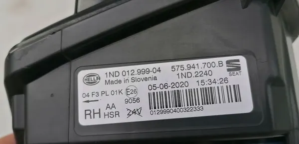 SEAT ATECA Farol Direito Frontal LED 575941700B image 9