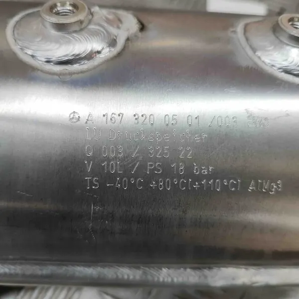Depósito de aire OEM A1673200501 para Mercedes GLE Coupe image 6