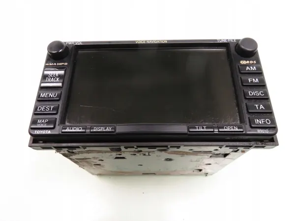 Radio Toyota Avensis II OEM 0866200910 - Usado image 2