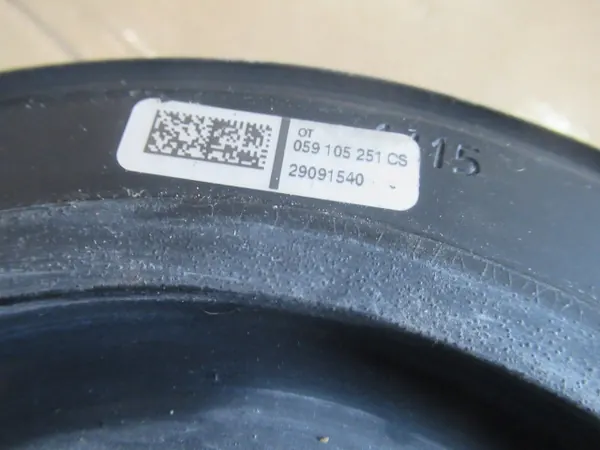 Polia do virabrequim 3.0 TDI Audi VW Skoda image 4