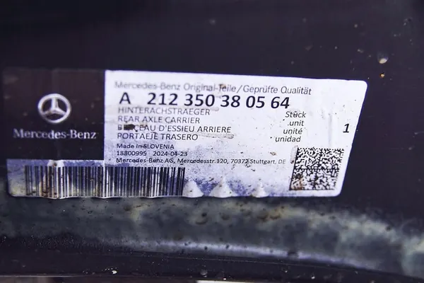 Suspensão traseira completa com diferencial - Mercedes CLS 350 image 7