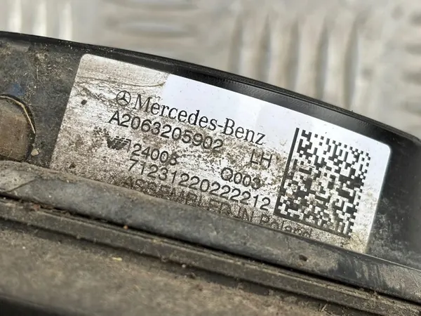 MERCEDES W206 C-KLASA MOLDA DE SUSPENSÃO TRASEIRA ESQUERDA A2063205902 image 2