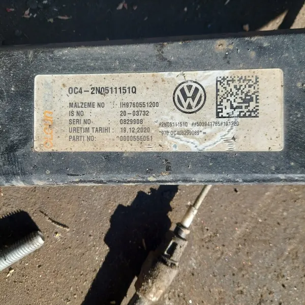 VW Crafter Hintere Rechte Feder OEM 2N0511151Q image 4