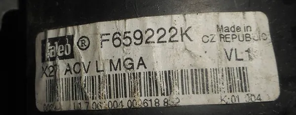 Fläkt Mercedes Sprinter W903 Vw LT F659222K image 4