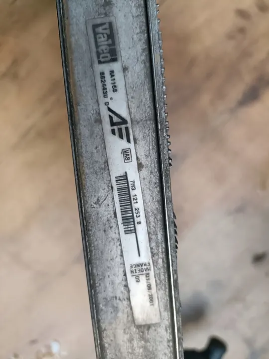 Radiador de Agua VW SHARAN 1.9L Diesel 2002 7M3121253B image 3