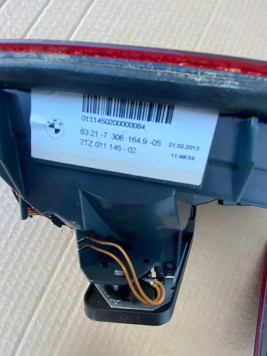 Luces Traseras LED BMW 5 F10 Lift Lado Derecho 7312708 image 8