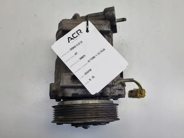 Compresseur de climatisation Citroen C5 I Lift 1.8 16V image 6