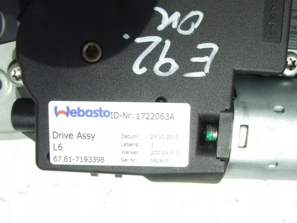BMW 7145920 Elektrisches Schiebedach Glas Komplettset image 4
