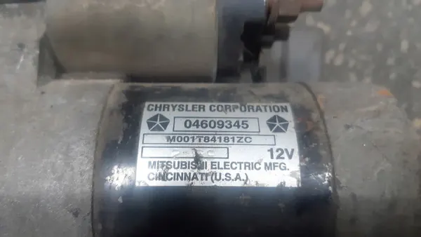 Motor de arranque M001T86281ZC Chrysler 300M 2.7B V6 image 3