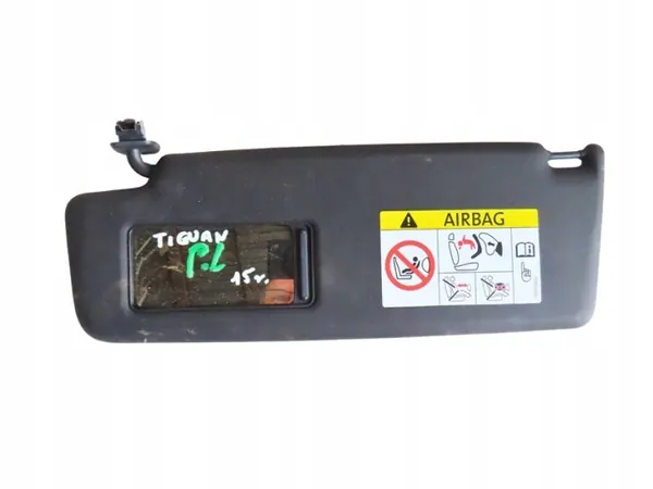 OEM zonneklep links zwart R-Line VW Tiguan I 2011-2016 image 2