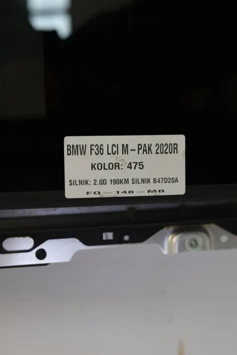 BMW OE 7275634 Kattoikkuna 4-sarjan F36-malliin image 5
