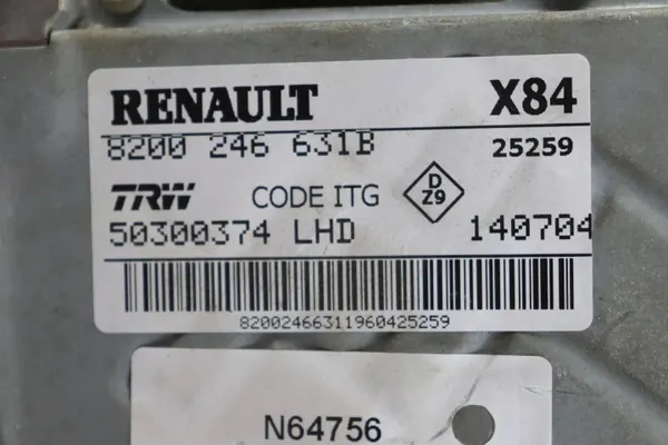 Ohjauspylväs OEM 8200246631B Renault Megane II:lle image 8