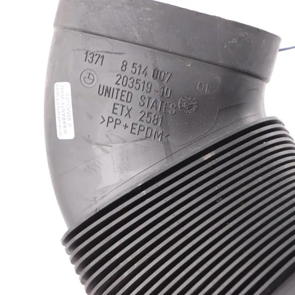 BMW OEM 8514007 Luftfilterlåda Inloppsrör image 4