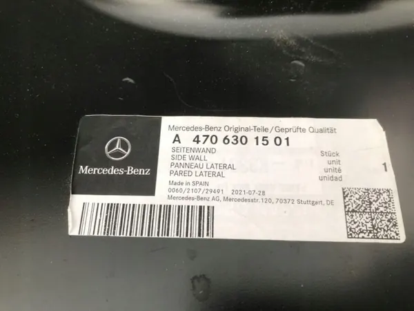 Mercedes X-Class W470 Seitenblech OEM A4706301501 image 10