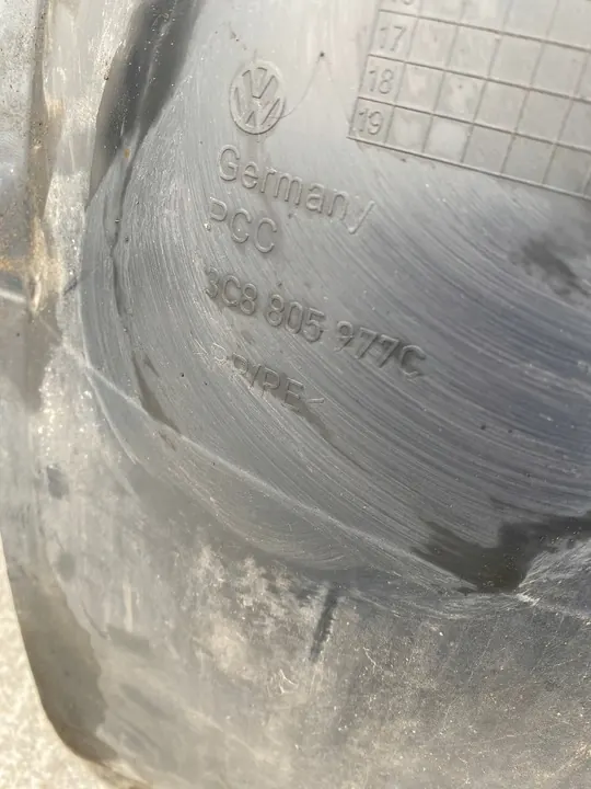 Complete Left Front Wheel Arch VW Passat CC 2012-16 image 2