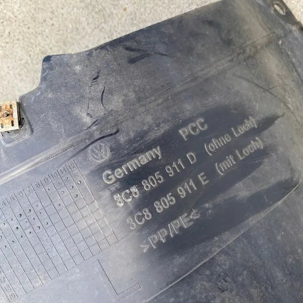 Complete Left Front Wheel Arch VW Passat CC 2012-16 image 4