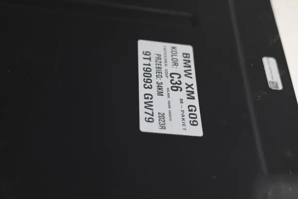 Vänster underkarossplåt BMW XM G09 OEM 9451723 image 4