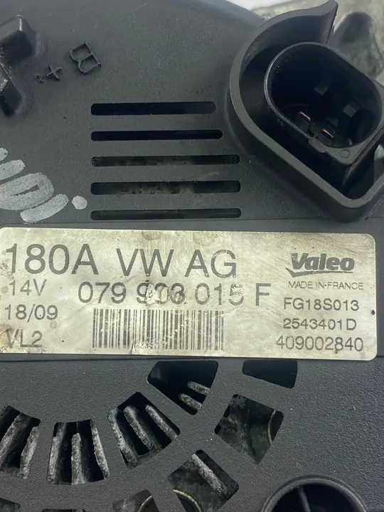 Vaihtovirtageneraattori Audi A5 S5 4.2 FSI OEM 079903015F image 4