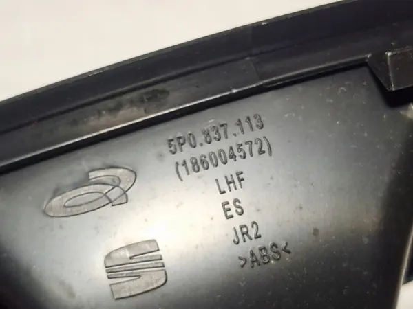 Poignée intérieure porte gauche OEM 5P0837113 Seat Altea image 6