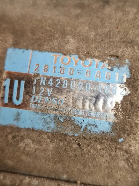 Motor de arranque Toyota RAV4 2017 OE 28100-0A011 image 2
