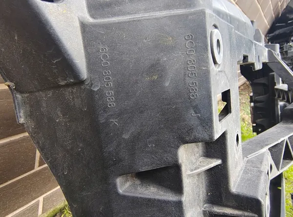 VW POLO 6C 6R Frontstoßstangenverstärkung image 6