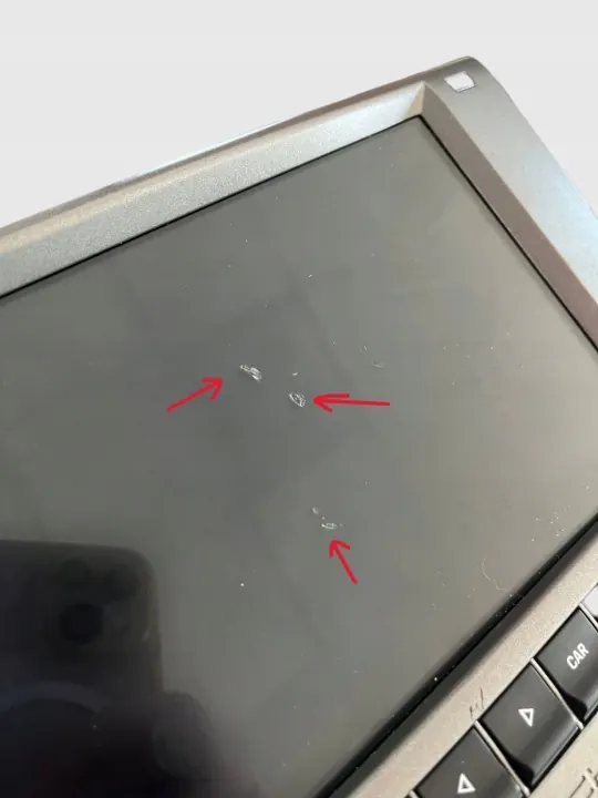 Écran Radio Navi Porsche 911 997 OEM 99764259000 image 3