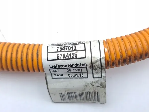 BMW i3 2015 Korkeajännitekaapeli OEM 7647013 image 6