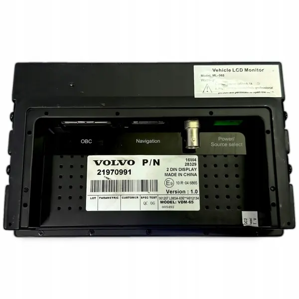 Pantalla conductor Volvo OEM 21970991 image 4