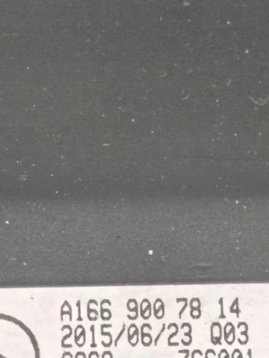 Mercedes-Benz GLE W166 navigointinäyttö OEM A1669007814 image 4
