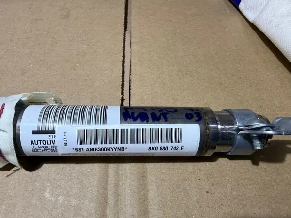 Cortina de airbag derecha Audi A4 B8 OEM 8K0880742F image 7